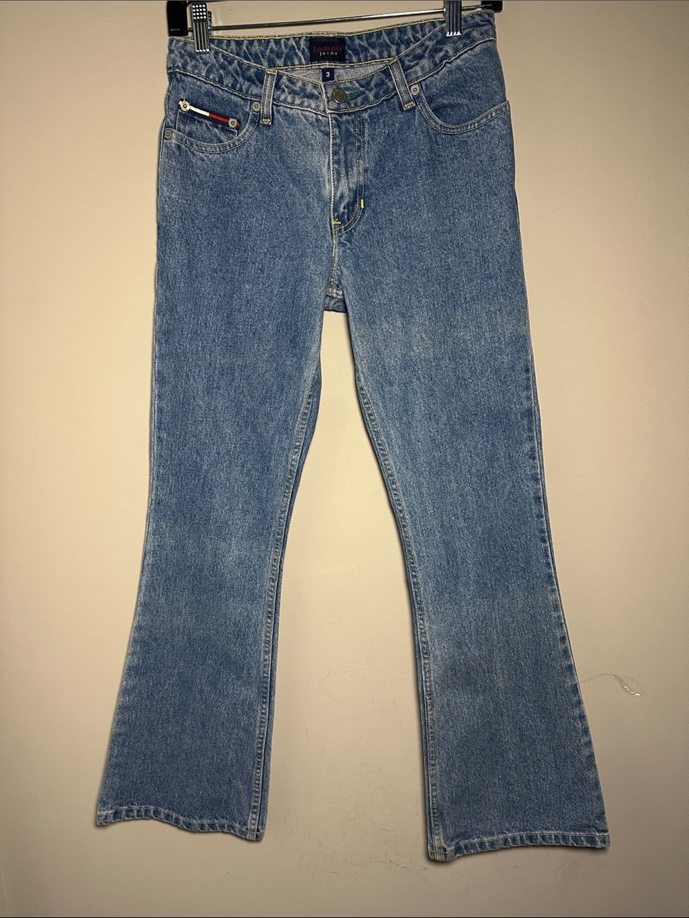 Tommy Jeans Tommy Girls Blue Denim vintage Bootcut Jeans